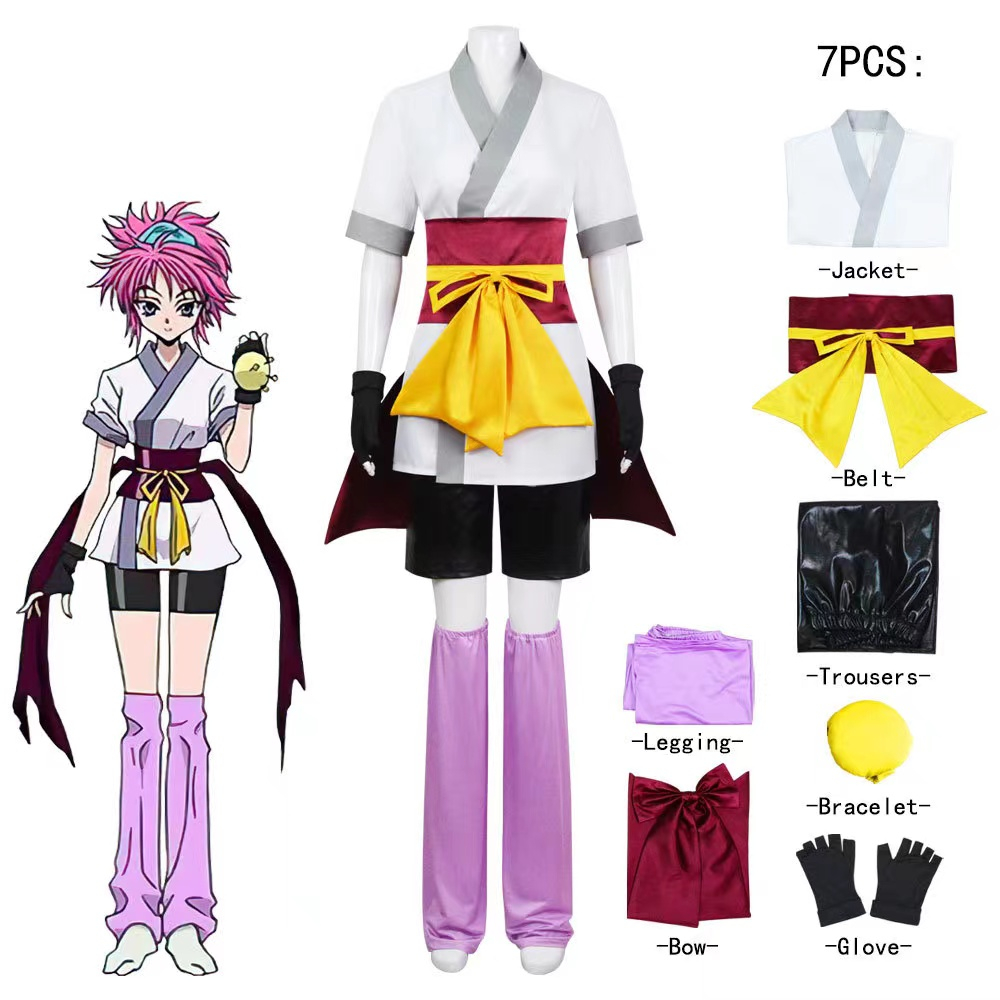 HUNTER×HUNTER cosplay costume Phantom Troupe Machi cosplay Set and wig ...