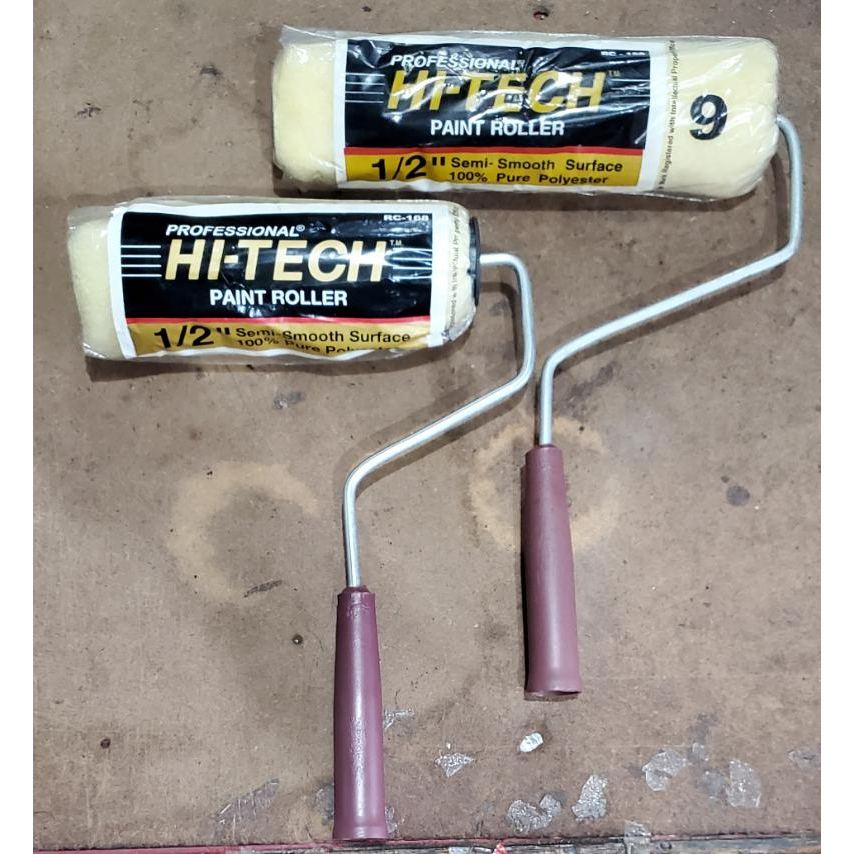 HITECH PAINT ROLLER (COTTON) wtih HANDLE / FILLER ONLY 7 INCHES / 9