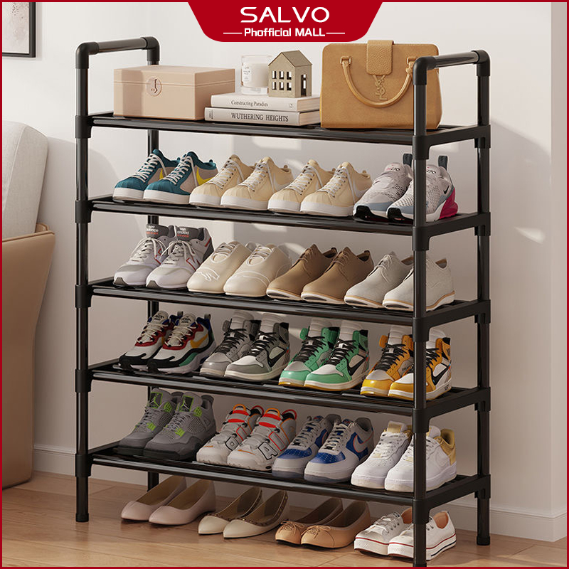 Shoe rack stainless steel Stackable Shoes Organizer Storage For ...