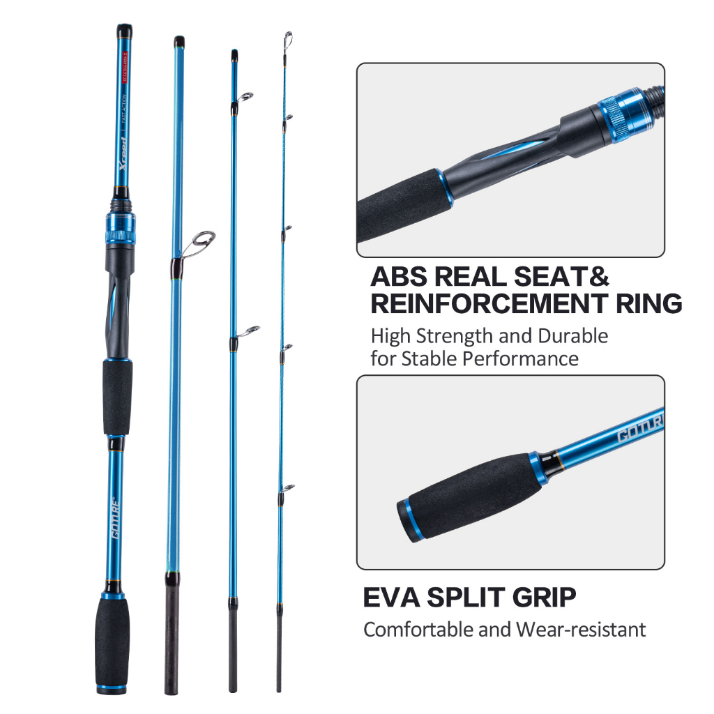 Goture Xceed Colors Version Spinning Rod 7 Colors Available Fishing ...