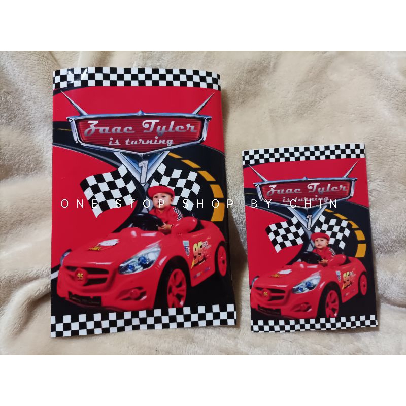 CUSTOMIZED CHIP BAG - CARS THEME | Shopee Philippines