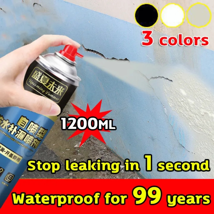 Waterproof Spray 1200ml Leak Seal Repair Leak Seal Repair Spray Leaking ...