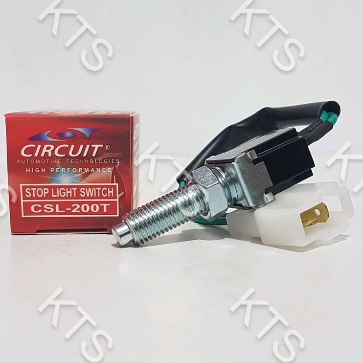 UNIVERSAL STOP LIGHT SWITCH SQUARE BODY WITH METAL SHAFT SOCKET TYPE