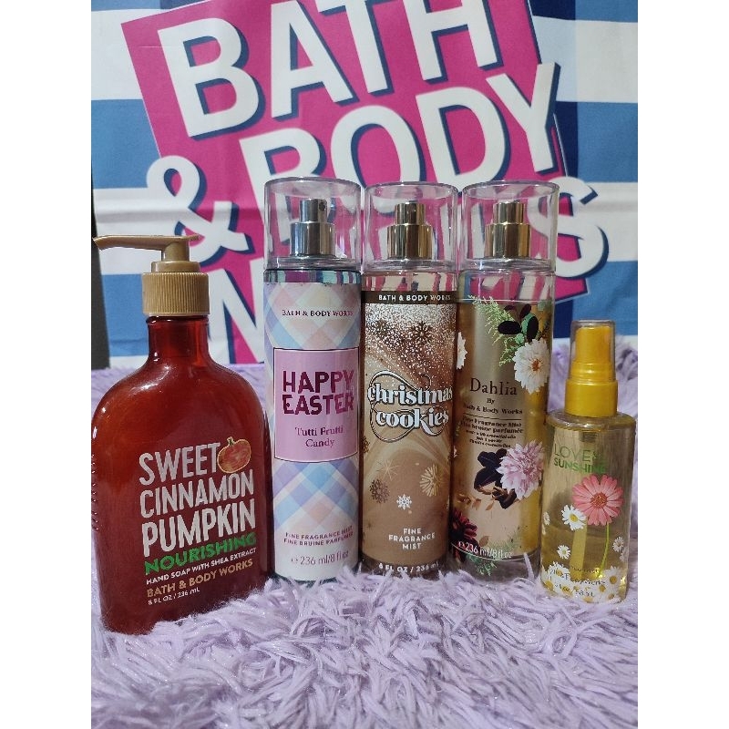 SET / BUNDLE Bath & Body Works, Victoria's Secret Shopee Philippines