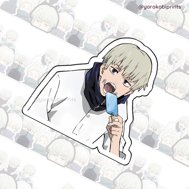 Toge Inumaki - Jujutsu Kaisen - Peeker, Icon - Waterproof Laminated ...