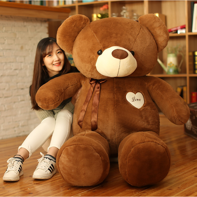 Teddy Bear Big Teddy Bear pillow 6ft Bears plush Stuffed Toy Teddy Bear Human Size Gift | Shopee ...