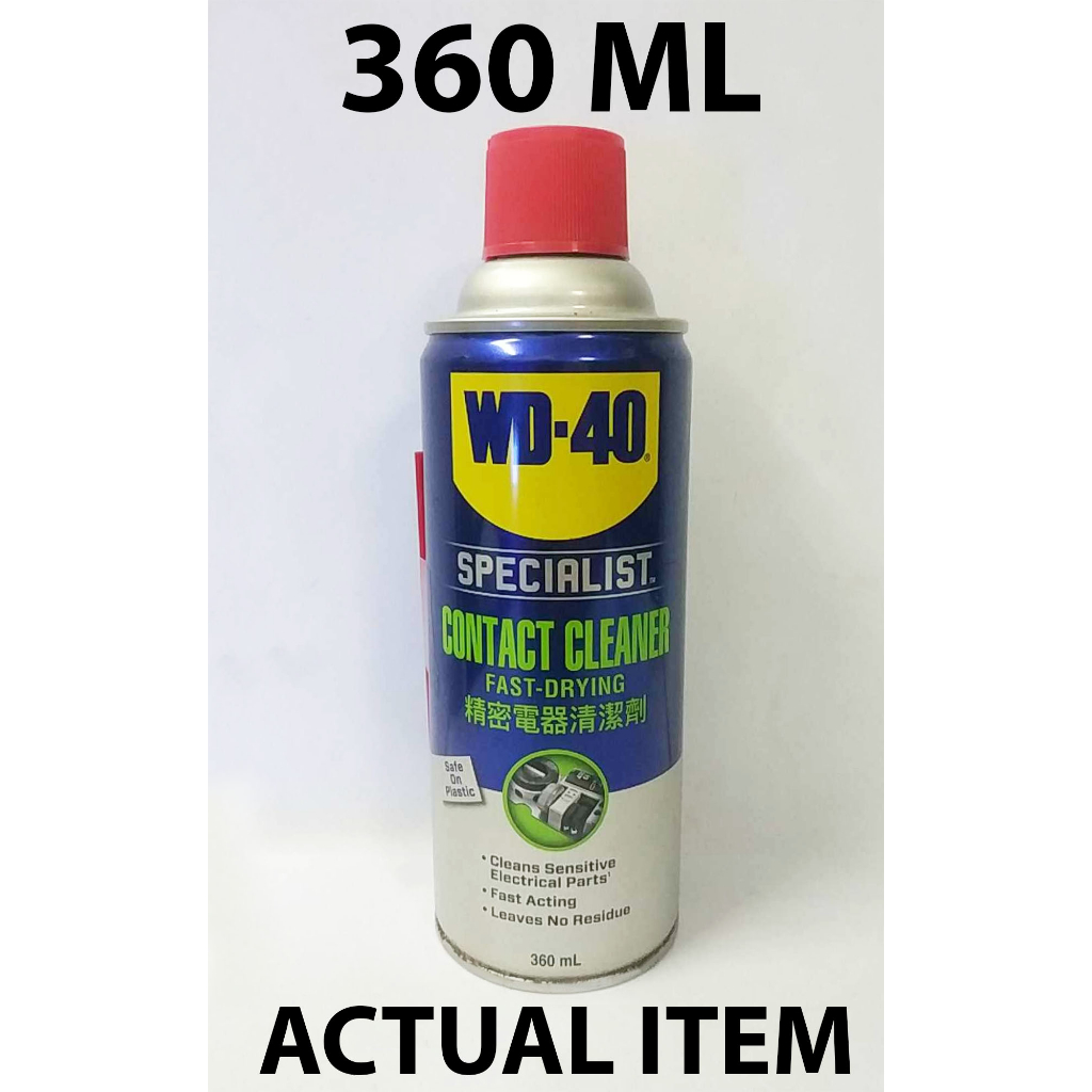ORIGINAL WD40 SPECIALIST CONTACT CLEANER FAST DRYING 360ML WD40