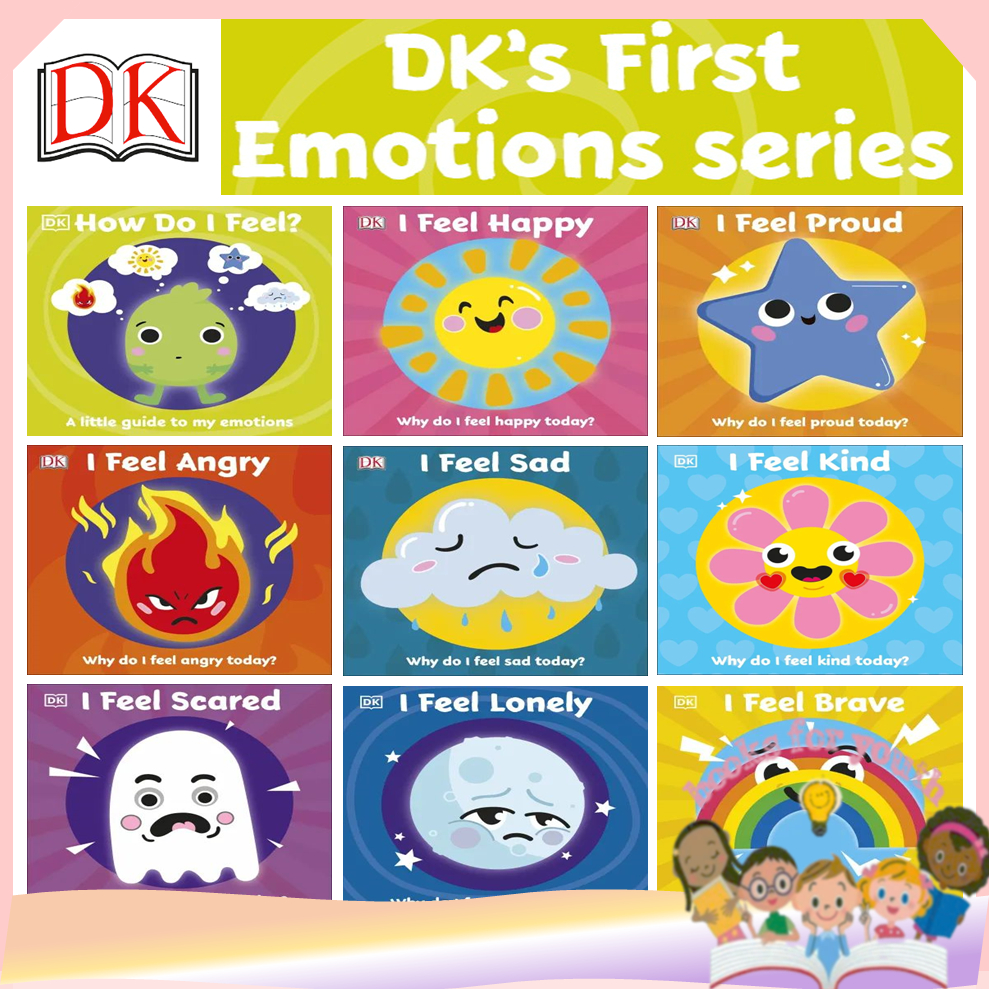 DK First Emotion Series: I Feel Scared [Board Book] | Shopee Philippines