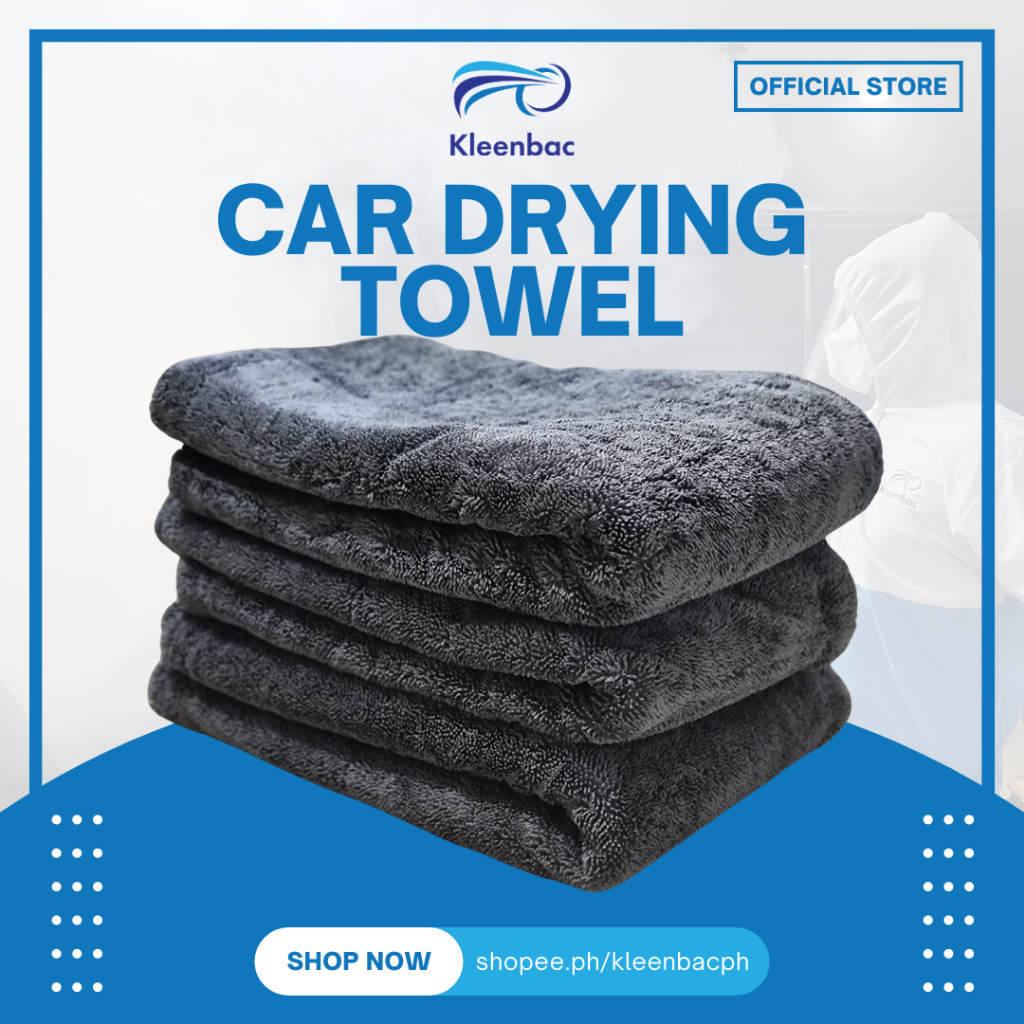 Car Wash Drying Towel Double Twisted Loop (1400GSM 60cm X 80cm