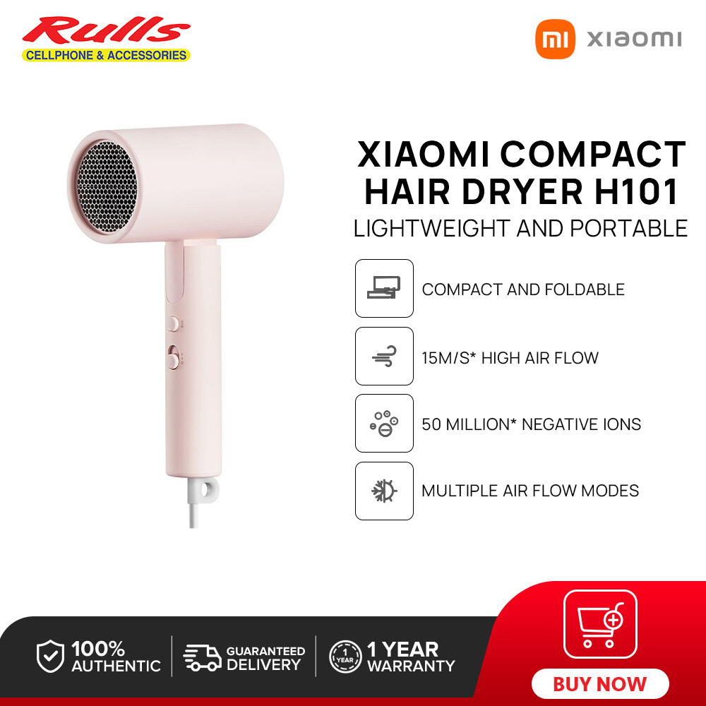 Xiaomi Compact Hair Dryer H101 | Compact And Foldable | High Air Flow ...