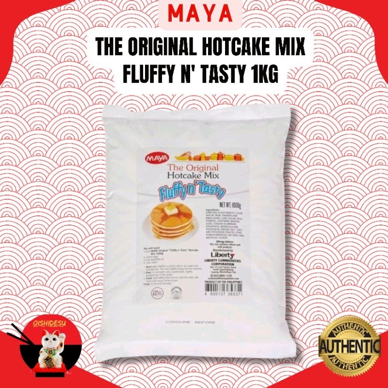 Maya Original Hotcake Mix Fluffy N Tasty 1kg Shopee Philippines