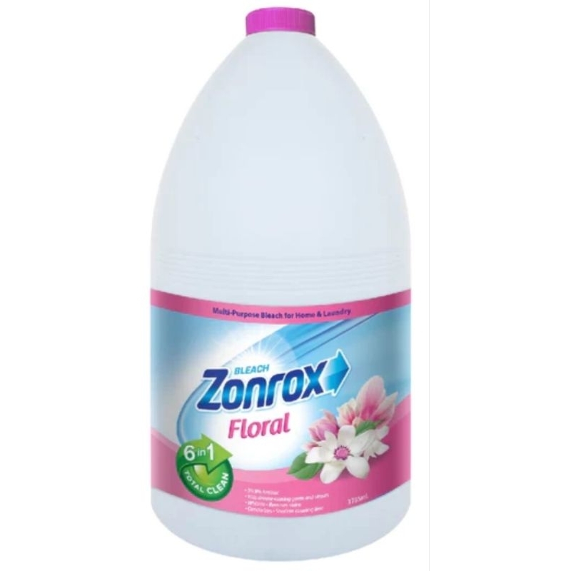 Zonrox MultiPurpose Bleach for Home &Laundry ( BLEACH FLORAL 3785 mL