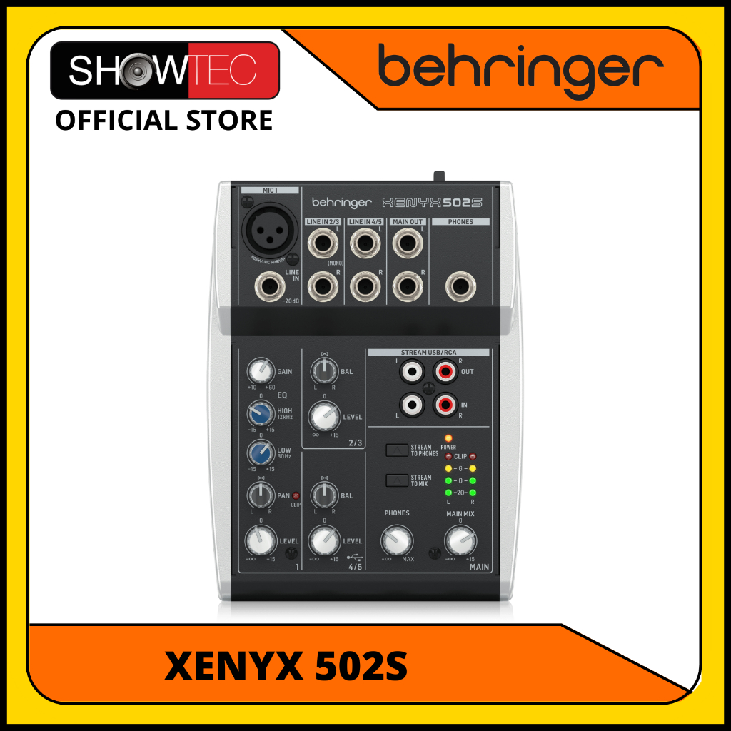 BEHRINGER XENYX 502S | Shopee Philippines