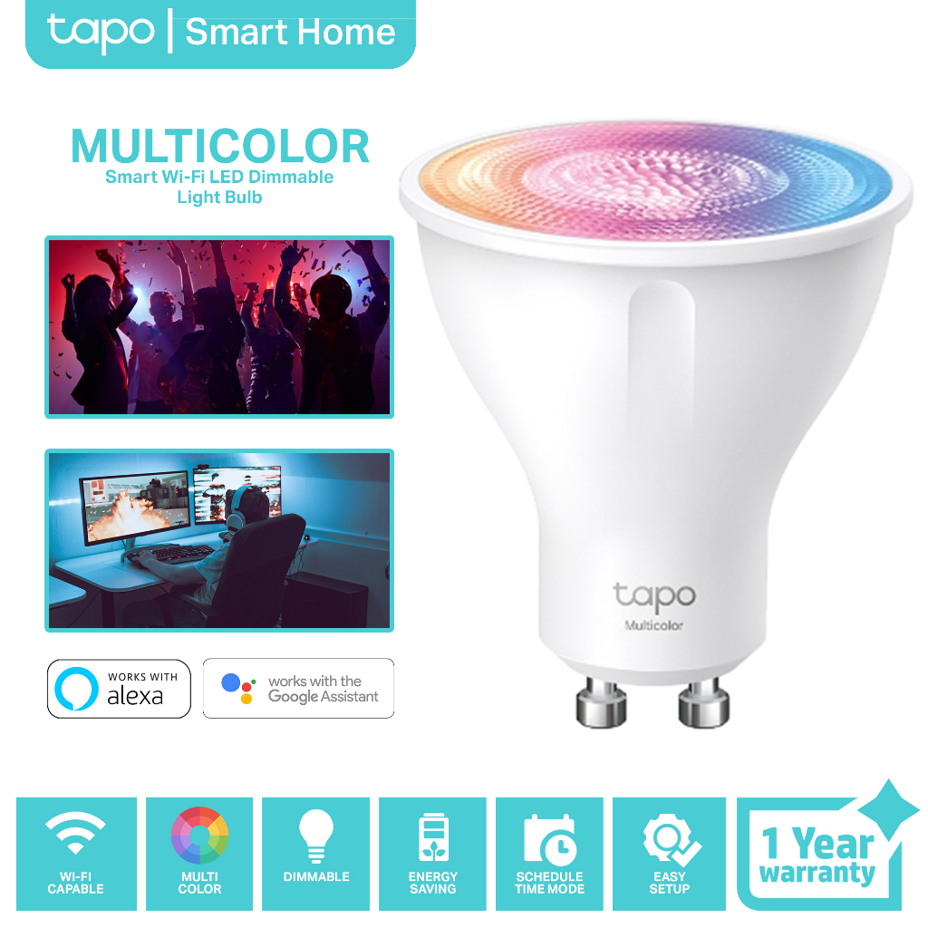Tp-Link Tapo L630 Smart Wifi Spotlight, Multicolor, Compatible With ...