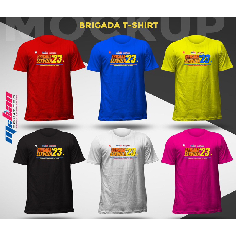 Brigada Eskwela 2023 Shirt | Shopee Philippines