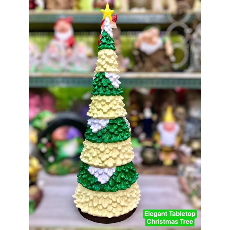 Elegant Tabletop Christmas Tree Display (18.5" inches tall) Shopee