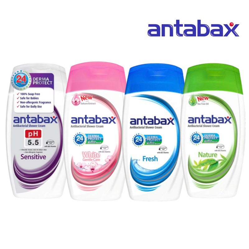 Antabax Antibacterial Body Wash Shower Cream 250ml Shopee Philippines
