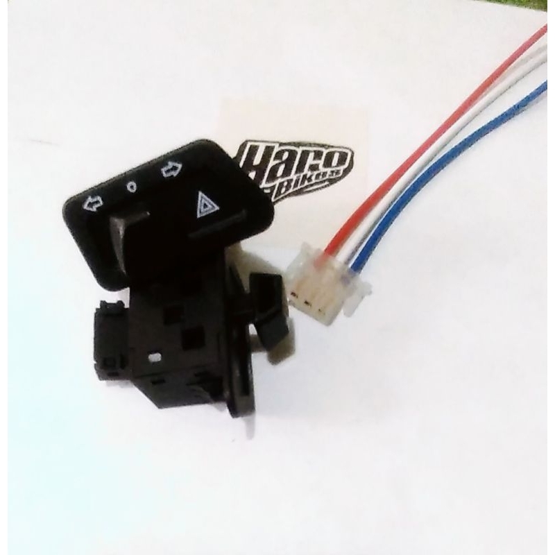 ⭐With wire Signal Switch with Hazard Plug N Play for Honda Dash/Wave