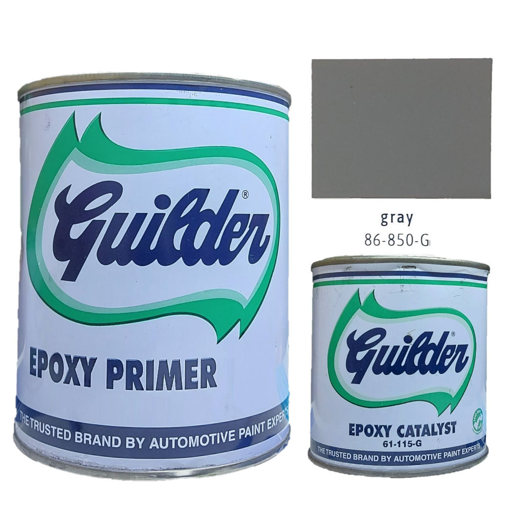 Guilder Epoxy Primer with Catalyst (Available in Different Colors) 1L