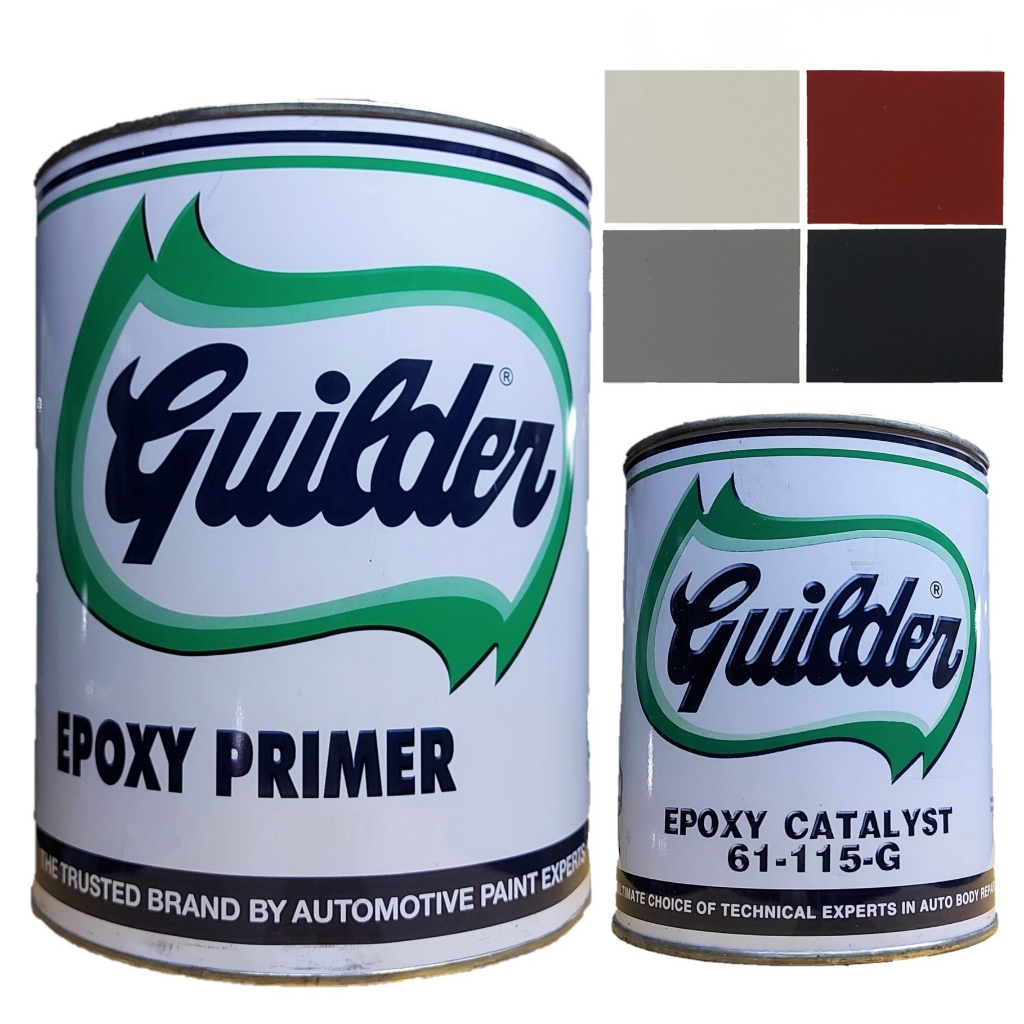 Guilder Epoxy Primer with Catalyst (Available in Different Colors) 4L