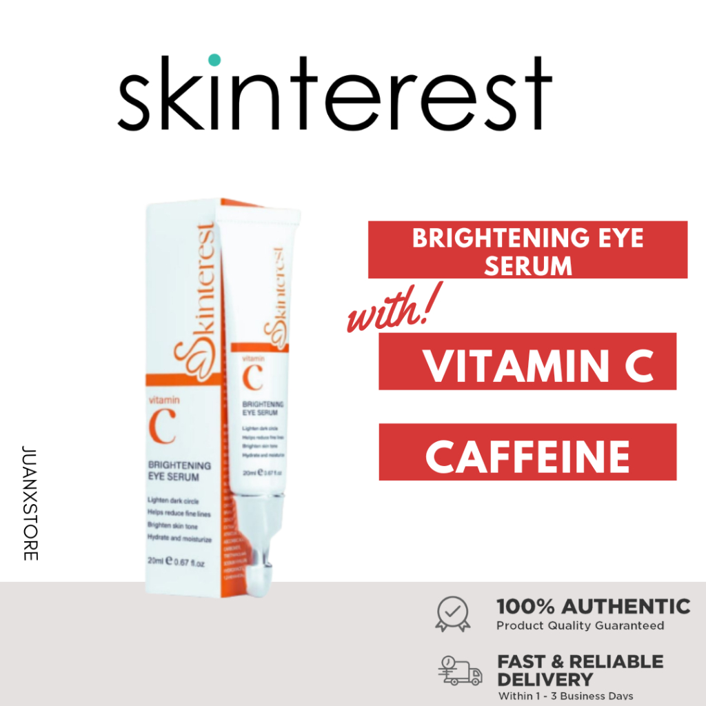 Skinterest Vitamin C + Caffeine Under Eye Brightening Serum 20ml