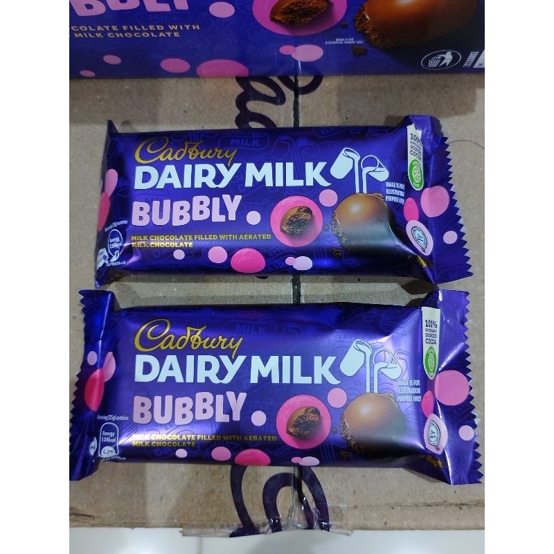 BUY1 TAKE1! Cadbury Dairy Milk Bubbly 50g x 2 (EXPD NOV. 20, 2023