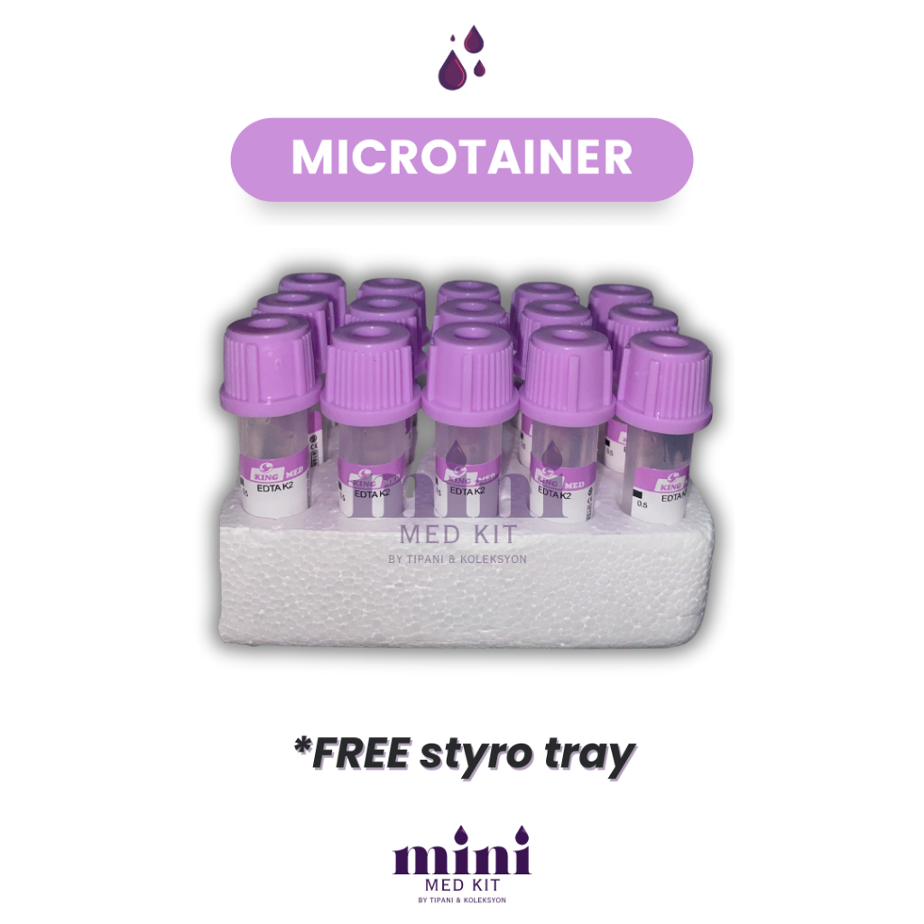 Microtainer EDTA K2 0.5mL Shopee Philippines