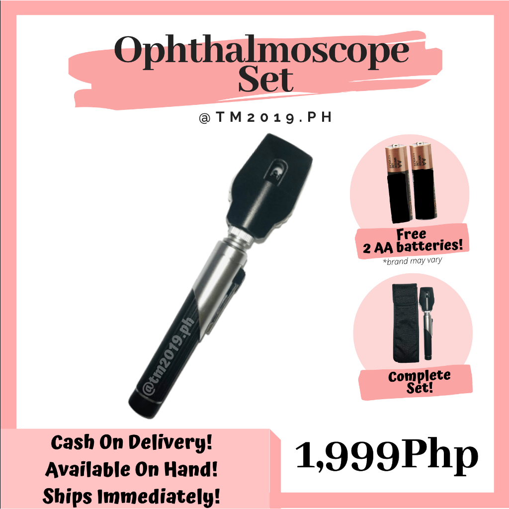 GoodTrois Medical Ophthalmoscope LED Diagnostic Set Shopee Philippines