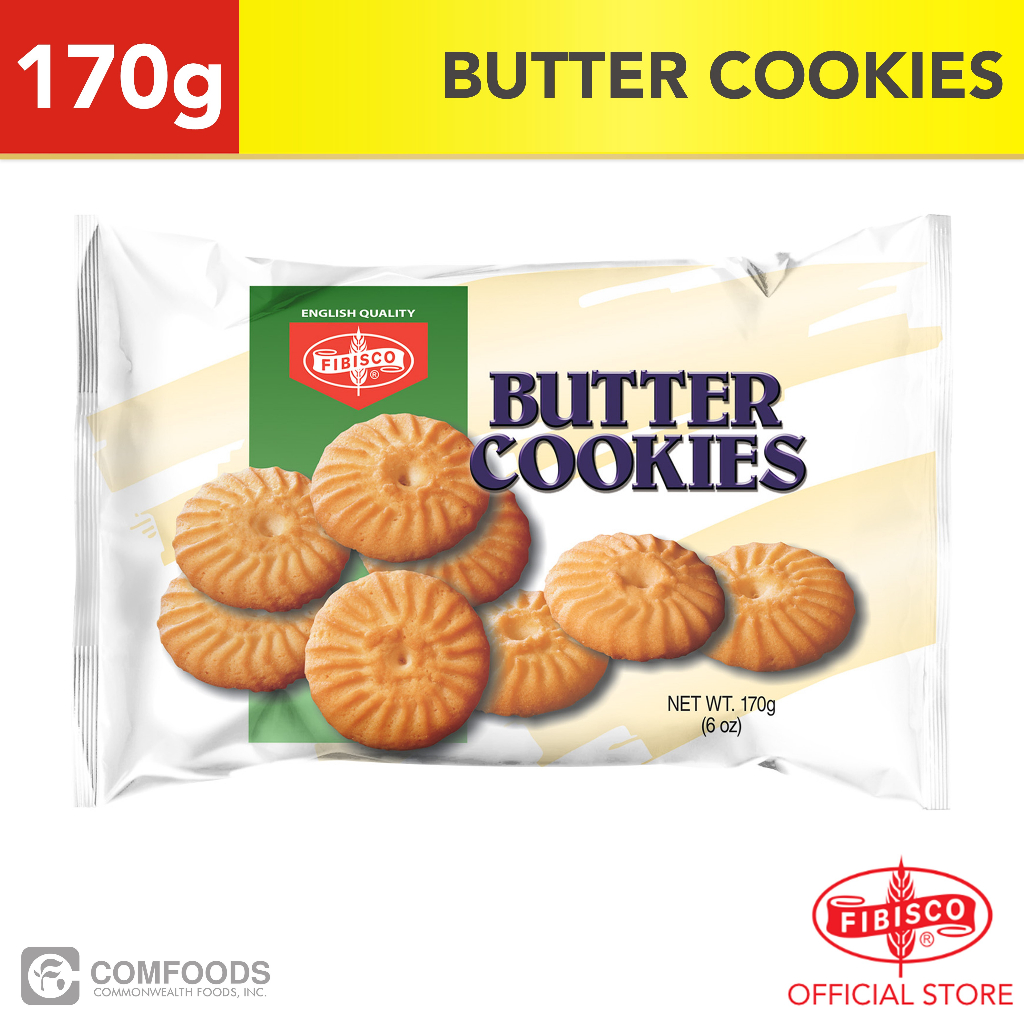 FIBISCO Butter Cookies 170g Shopee Philippines