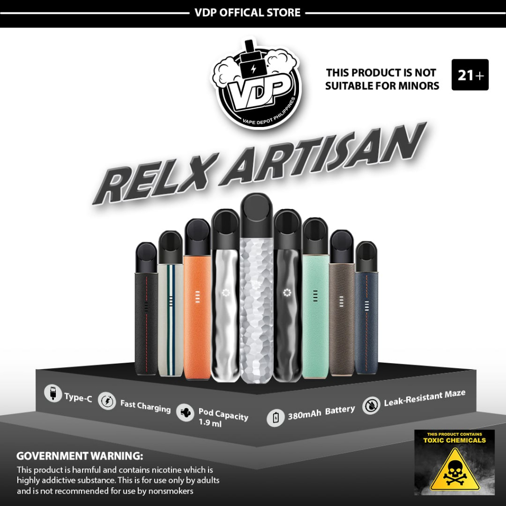 RELX Artisan Series Device VDP Vape Depot Philippines Shopee Philippines