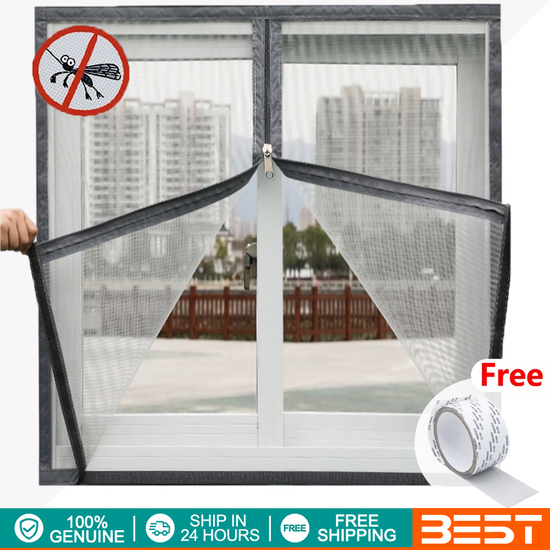 Window Net Anti Mosquito Cockroach Net For Door Insect Screens Self ...