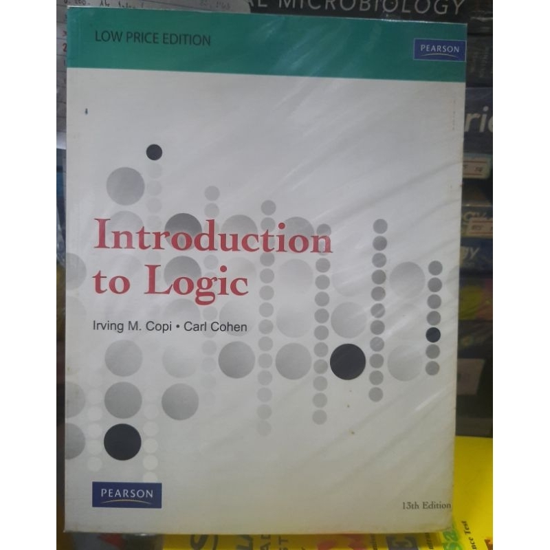 Introduction to Logic by Copi/Cohen 13th ed.(Brandnew) | Shopee Philippines