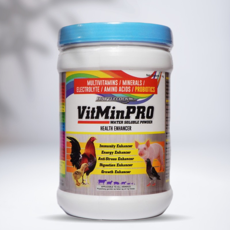 Vitmin Pro 1kg Water Soluble Powder Gamefowl Poultry Sabong Chicken Birds Shopee Philippines 6579