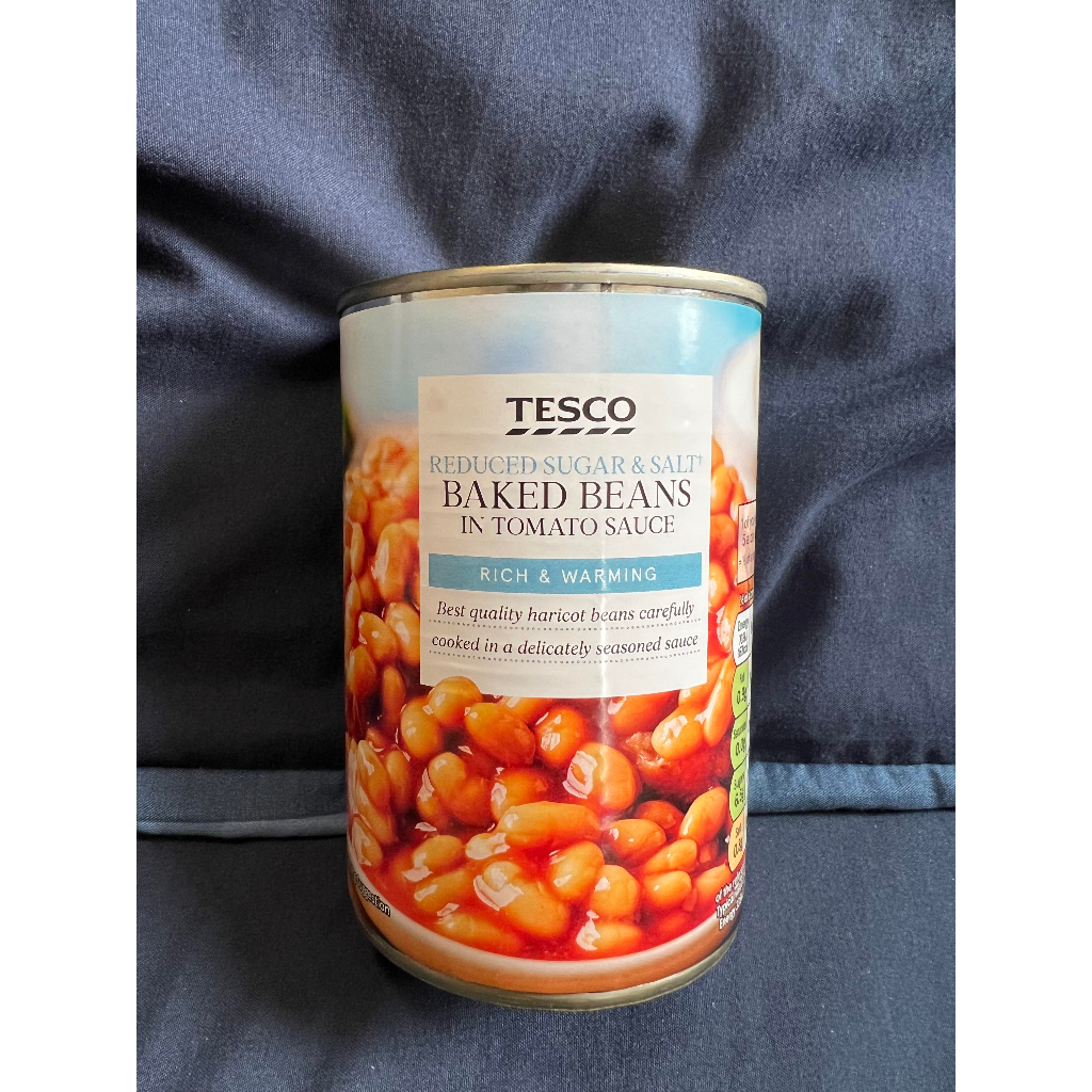 Tesco Reduced Sugar And Salt Baked Beans In Tomato Sauce 420G Shopee