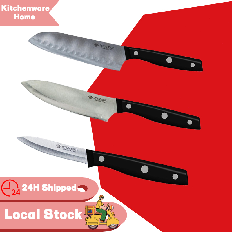 Stainless Steel Knife Chef's Knife Santoku Knife Paring Knife Shopee