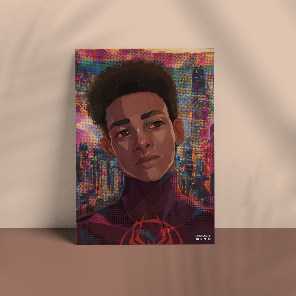 Miles Morales In My Art Style 