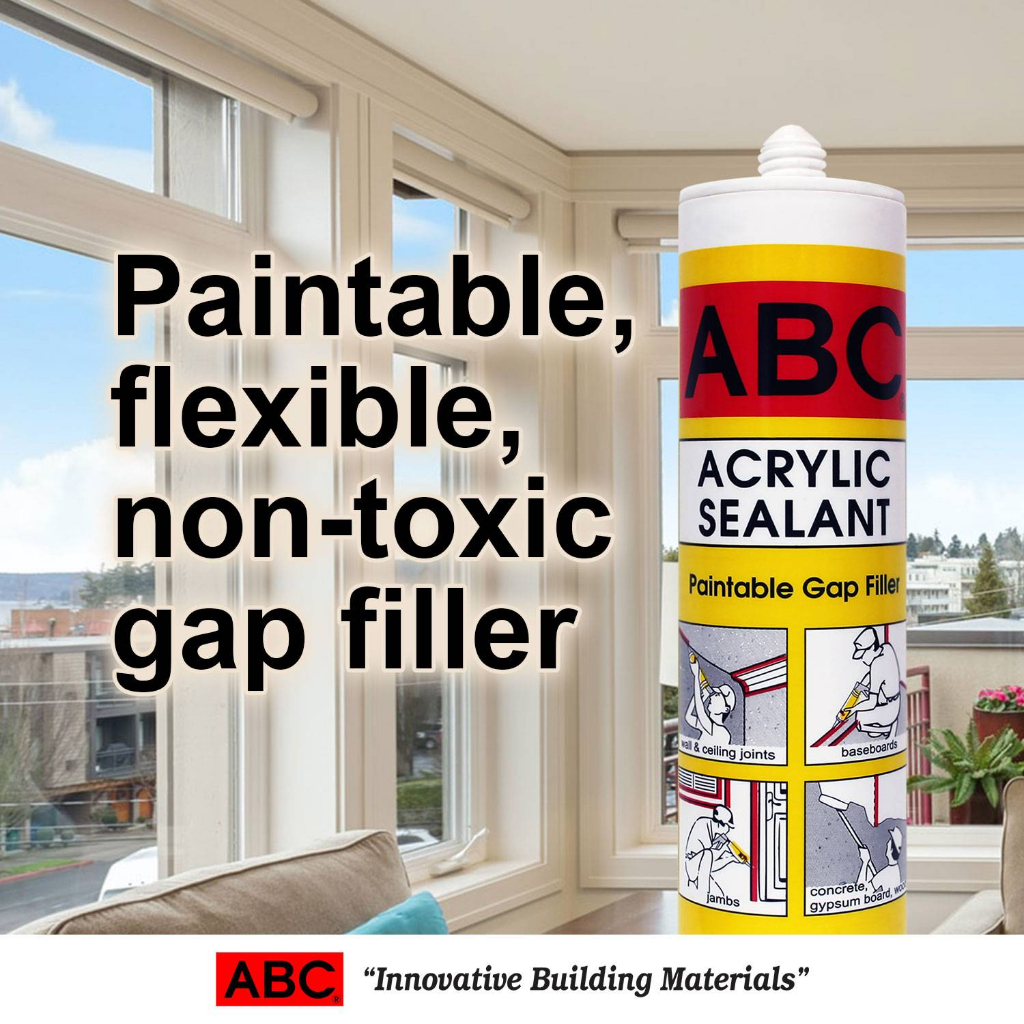 ABC Acrylic Sealant White 300ml Shopee Philippines