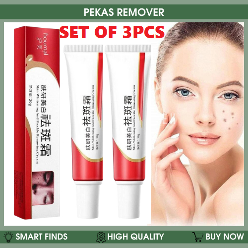 Set Of 3pcs Melasma Cream Pekas Collagen Japan Pekas Remover Original ...