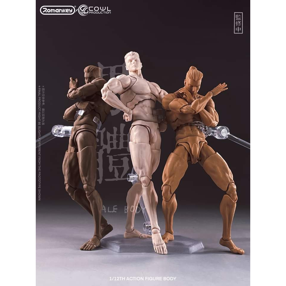 Romankey X COWL 1/12 Action Figure Male Body( | Shopee Philippines