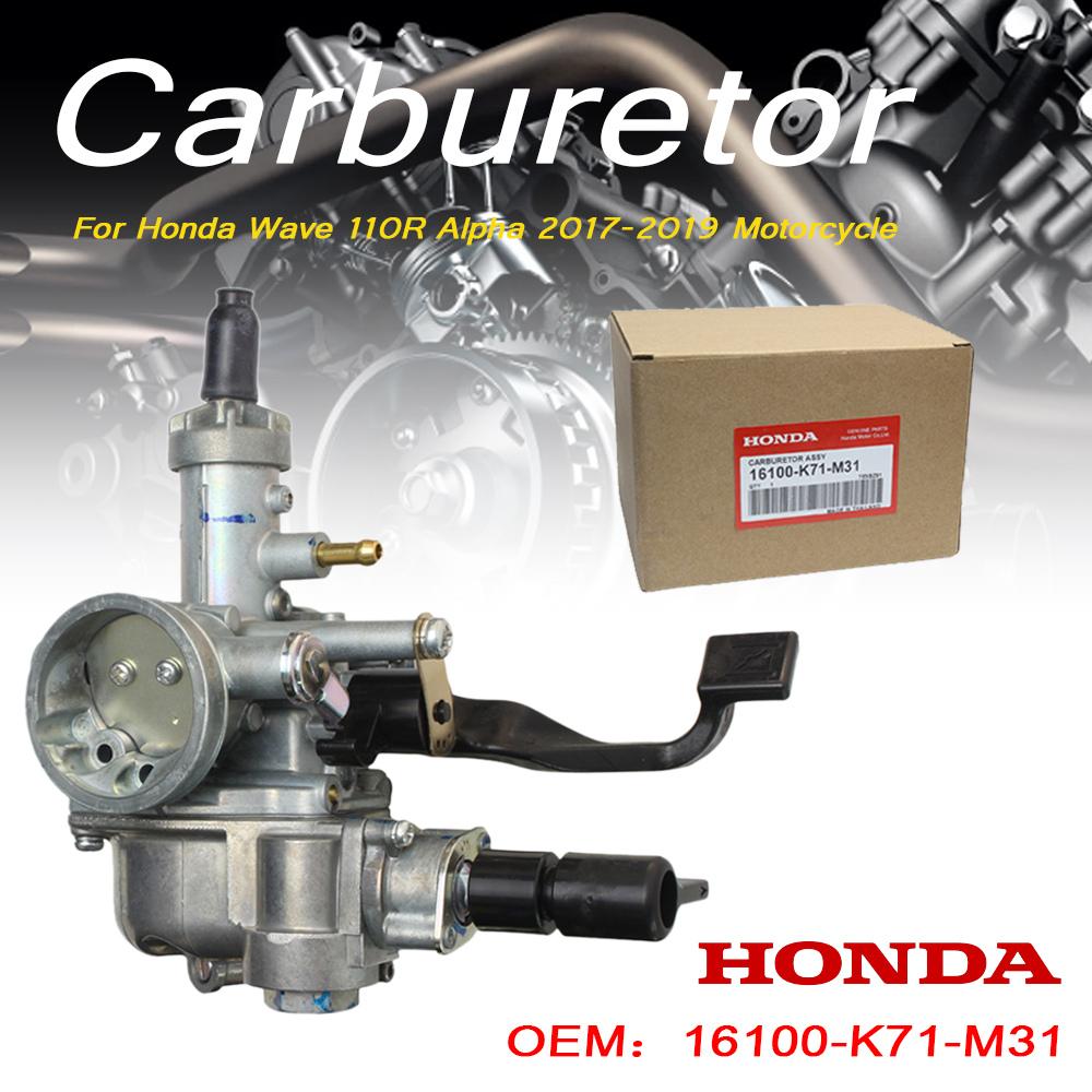 Carburetor Carb For Honda Wave 110R Alpha 20172019 Motorcycle 16100