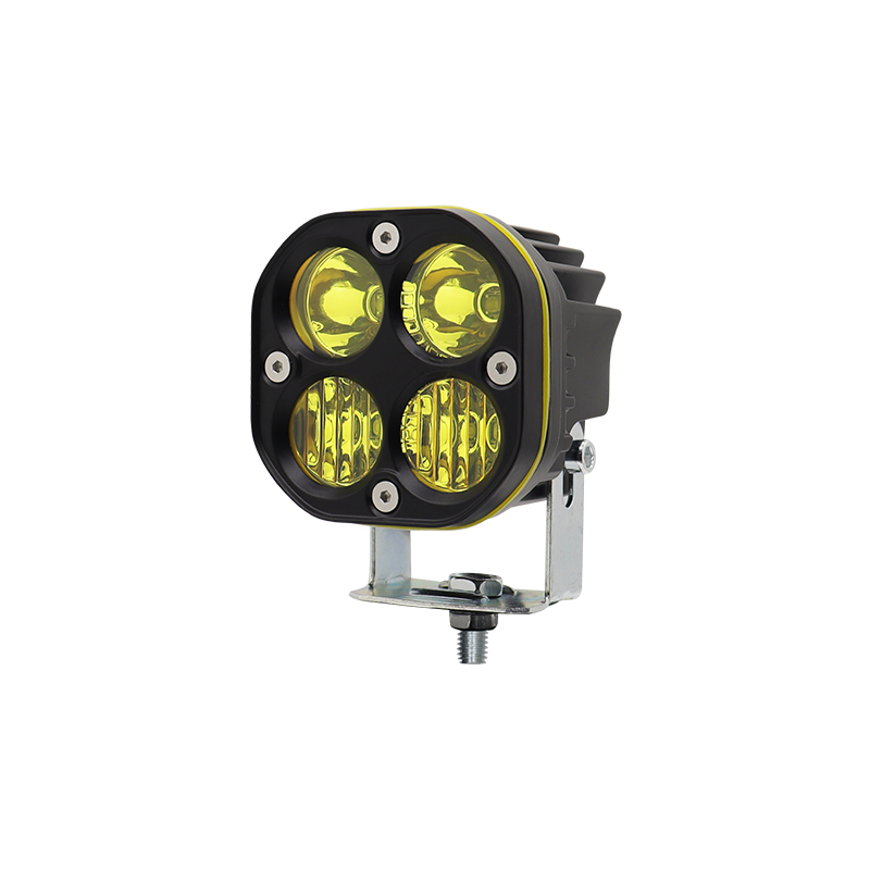 MOFOX D2 Laser Gun Led Light Motorcycle 2in1 White&Yellow Fog Light