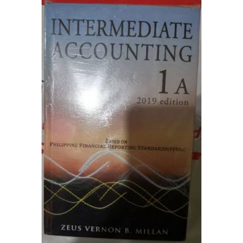 Intermediate Accounting 1A by Millan (2019 Edition) Shopee Philippines