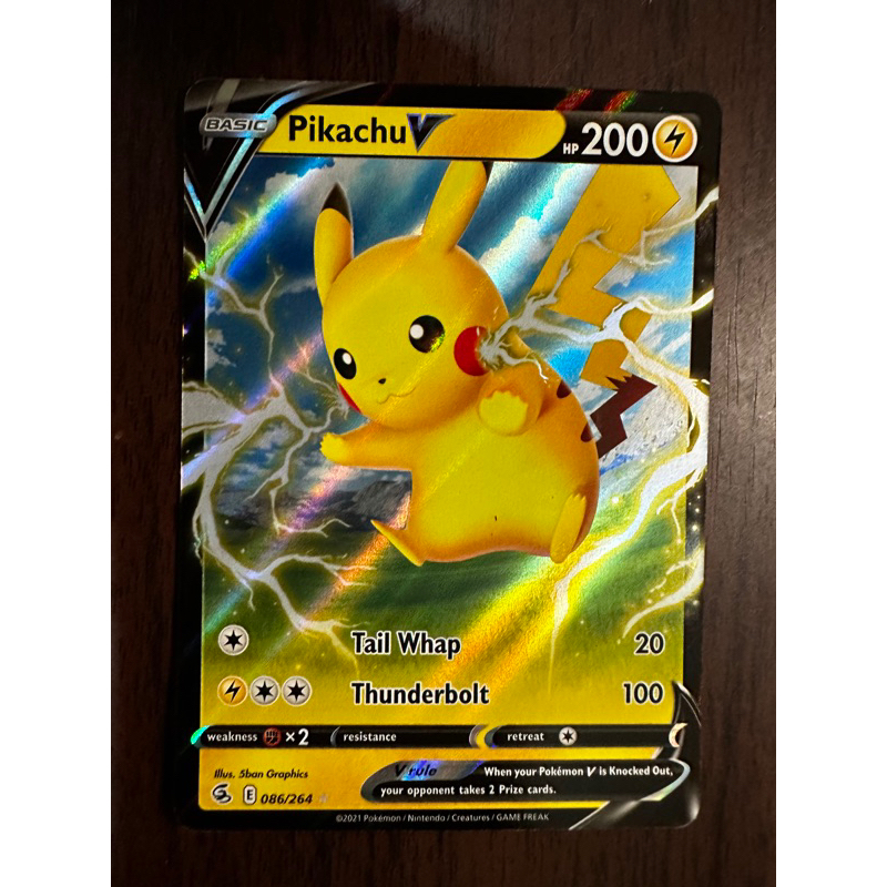 Pokemon Fusion Strike Pikachu V | Shopee Philippines