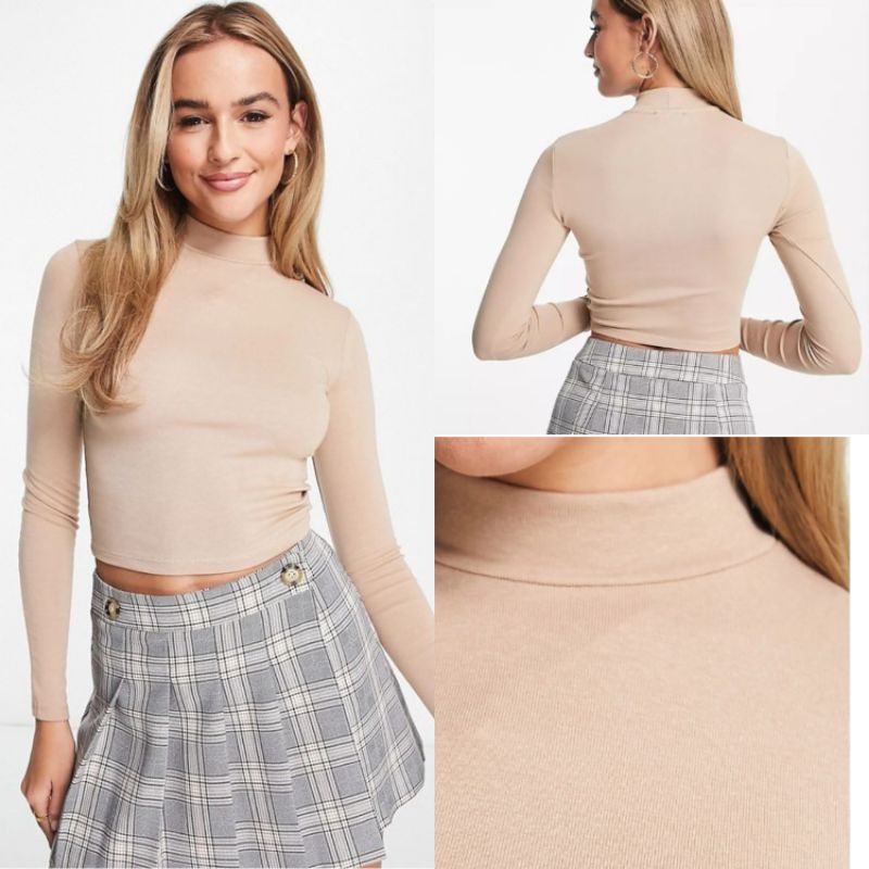 CRP023 HIGH NECK LONG SLEEVE B*RSHKA | Shopee Philippines