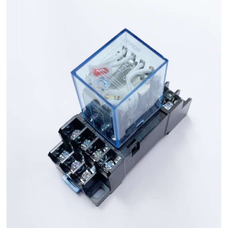 OMRON 14 pin RELAY with socket model MY4NJ 220v AC Shopee Philippines