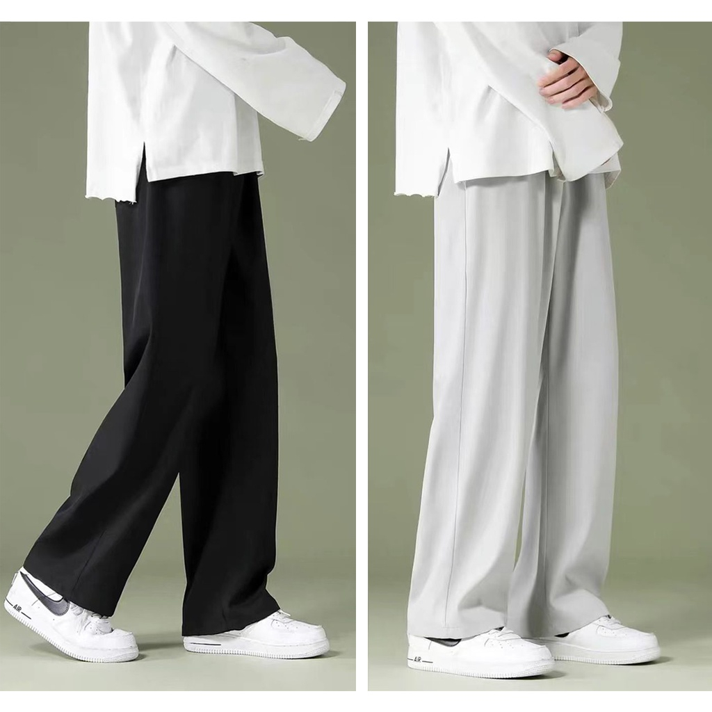 BS Men's Trouser Korean Baggy Pants Taslan Casual for men pants ...