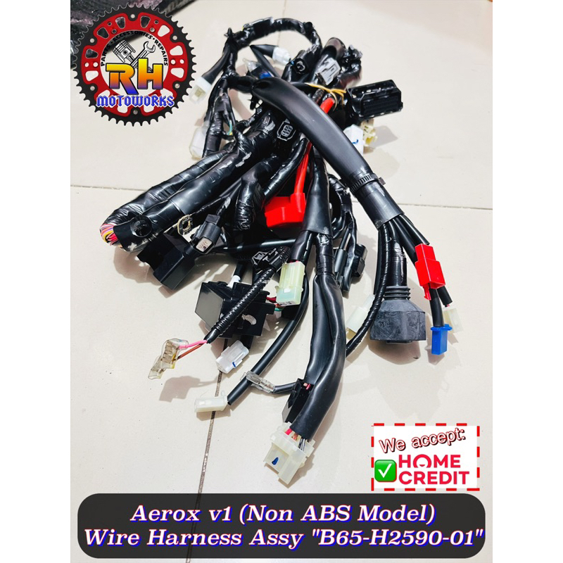 Aerox v1 (Non-ABS Model) Wire Harness Assy (B65-H2590-01) YAMAHA