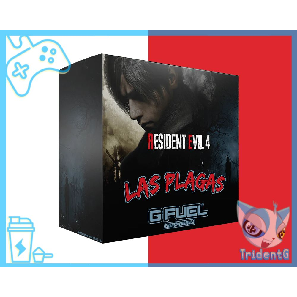 G Fuel LAS PLAGAS Resident Evil 4 Remake COLLECTOR'S BOX Persimmon