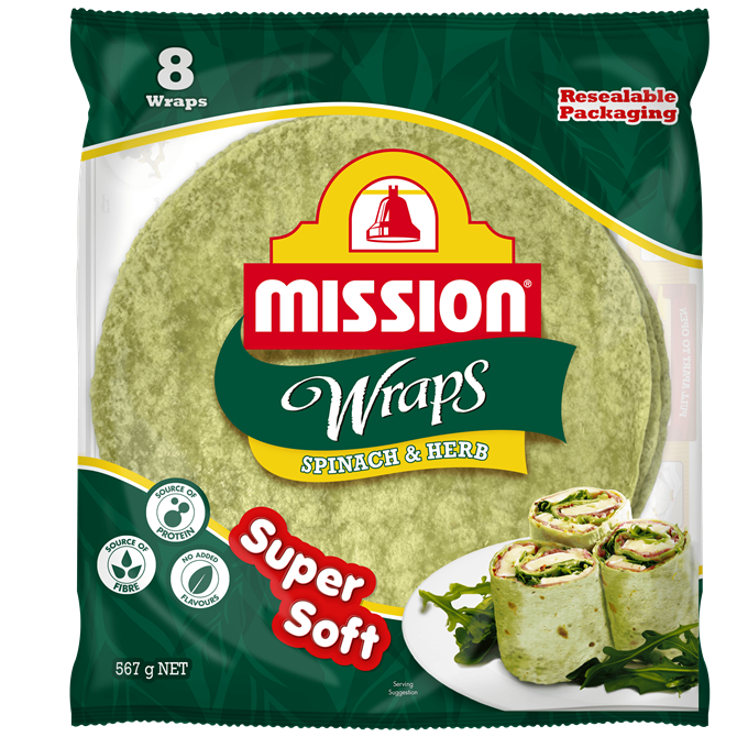 Mission Spinach & Herb Wrap | Shopee Philippines