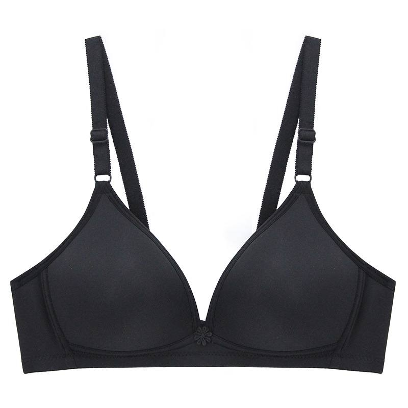 Daisycollection Plain Non-wire comfortable and breathable women's push ...